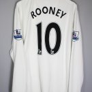 ROONEY #10 MANCHESTER UNITED 2014 2015 AWAY SHIRT FOOTBALL LONG JERSEY