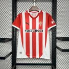 Sporting de Gijon Home 24 25 Adult Soccer Football Jersey