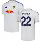 TANAKA #22  Leeds United Home Soccer Jersey 2025 26