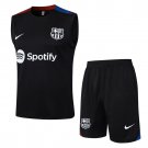 Tank Top Short Barca 2024 2025 Black