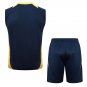 Tank Top Short Real Madrid 2024 2025 Blue Yellow