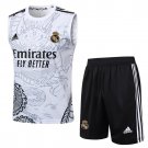 Tank Top Short Real Madrid 2024 2025 White Dragon