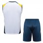 Tank Top Shorts Real Madrid 2024 2025 White Yellow