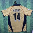Thierry Henry Arsenal 2001 2002 Away Jersey - Retro Jersey - Mens Sizes - NWT