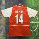 Thierry Henry Arsenal 2002 2003 Home Jersey - Retro Jersey - Mens Sizes - NWT