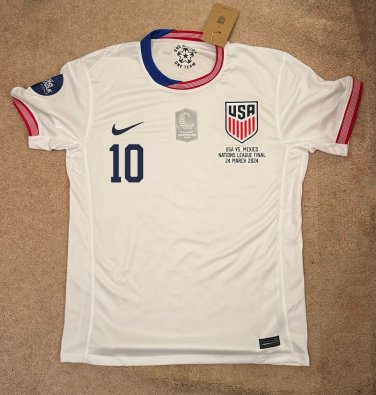 USMNT Nations League Final 2024 Jersey - PULISIC #10