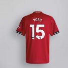 Yoro 15 Manchester United 24 25 Away Jersey