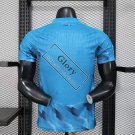 Player  Spain blue training jersey 26-27 thai quality