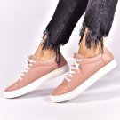Nude Leather Sneakers Comfy Womens Wedding Trainers