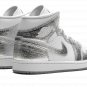 Air Jordan 1 Mid SE WMNS "Metallic Silver"