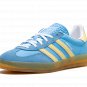 Gazelle Indoor WMNS "Semi Blue Burst Almost Yellow"