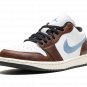 Air Jordan 1 Low SE "Embroidered Swoosh - Mocha"