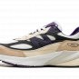 990v6 "Made In USA - Teddy Santis White Black Plum"