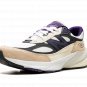 990v6 "Made In USA - Teddy Santis White Black Plum"