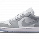AIR JORDAN 1 LOW WMNS "White / Wolf Grey"