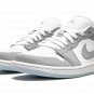 AIR JORDAN 1 LOW WMNS "White / Wolf Grey"