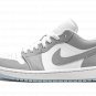 AIR JORDAN 1 LOW WMNS "White / Wolf Grey"