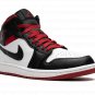 Air Jordan 1 Mid "Gym Red Black Toe"