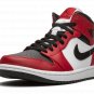 Air Jordan 1 Mid "Chicago Black Toe"