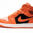AIR JORDAN 1 MID SE WMNS "Orange / Black"