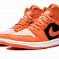 AIR JORDAN 1 MID SE WMNS "Orange / Black"