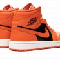 AIR JORDAN 1 MID SE WMNS "Orange / Black"
