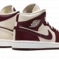 AIR JORDAN 1 WMNS "Split Cherrywood Red"