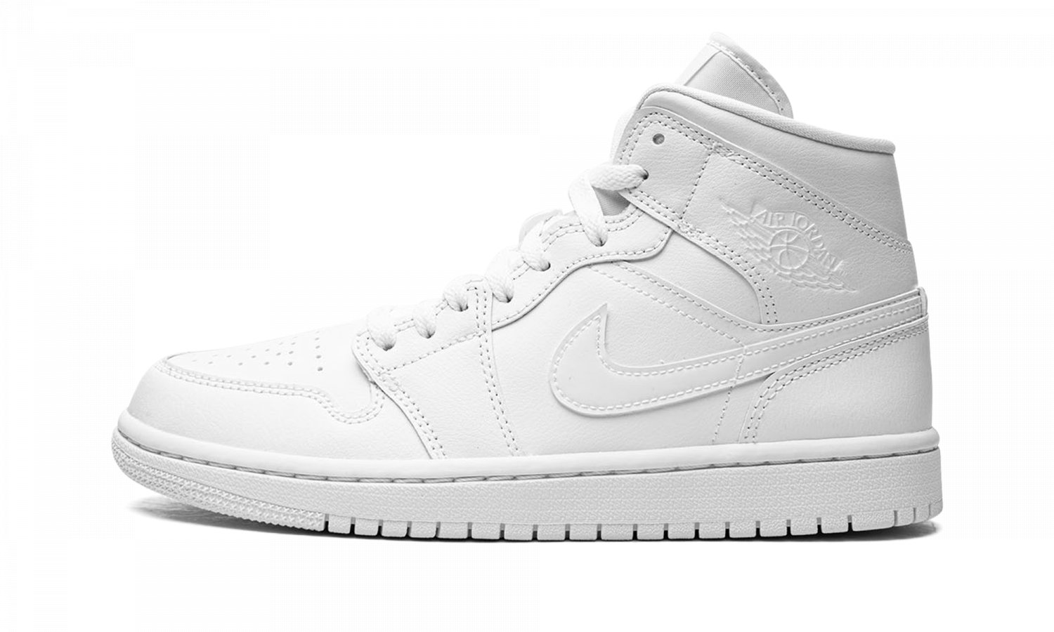 AIR JORDAN 1 MID WMNS "Triple White 2022"