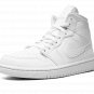 AIR JORDAN 1 MID WMNS "Triple White 2022"