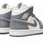 AIR JORDAN 1 MID WMNS "Stealth"