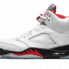 Air Jordan 5 Retro "Fire Red Silver Tongue 2020"