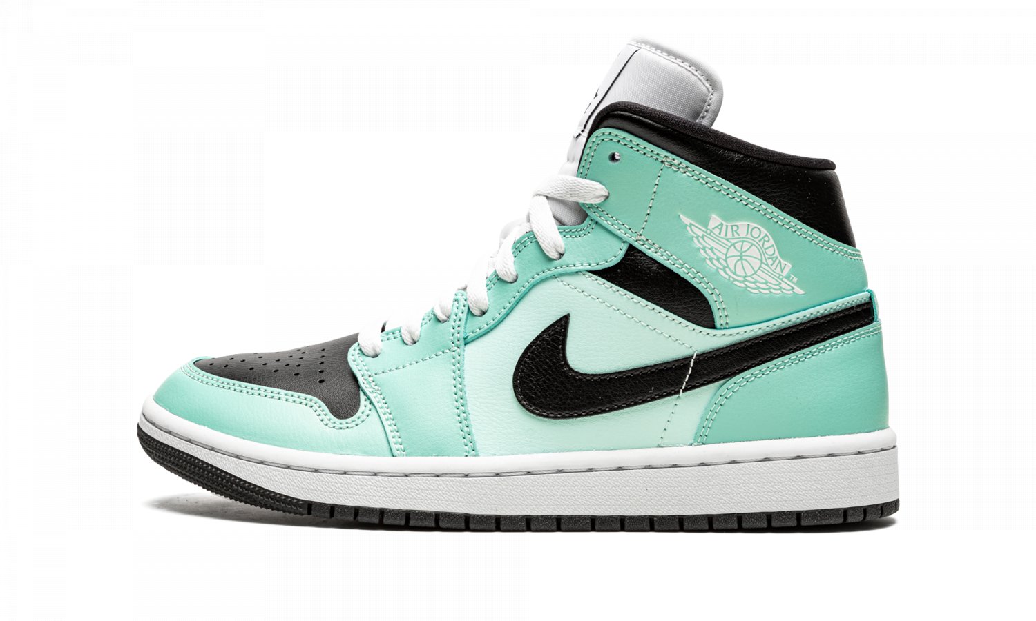 AIR JORDAN 1 MID WMNS "Aqua Black"