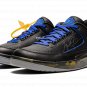 Air Jordan 2 Low OG SP "Off-White - Black/Blue"