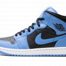 Air Jordan 1 Mid "University Blue Black"