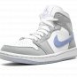 AIR JORDAN 1 MID WMNS "Grey Blue"