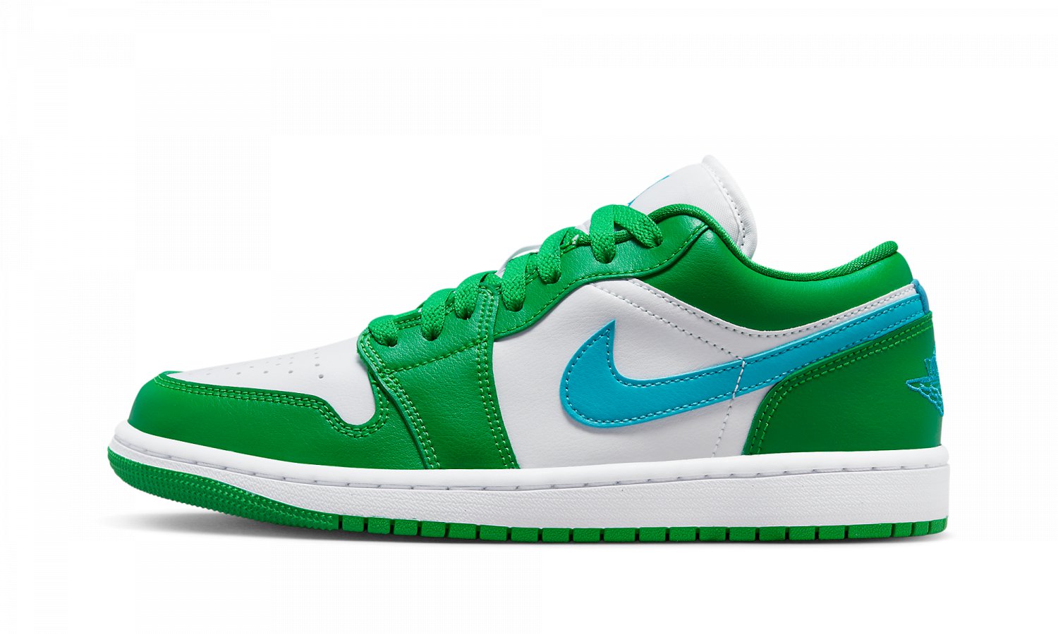 JORDAN 1 LO WMNS "Lucky Green / Aquatone"