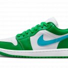 JORDAN 1 LO WMNS "Lucky Green / Aquatone"