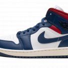 AIR JORDAN 1 MID WMNS "Blue / Red"