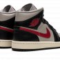 AIR JORDAN 1 MID WMNS "Black / Gym Red / College Grey"
