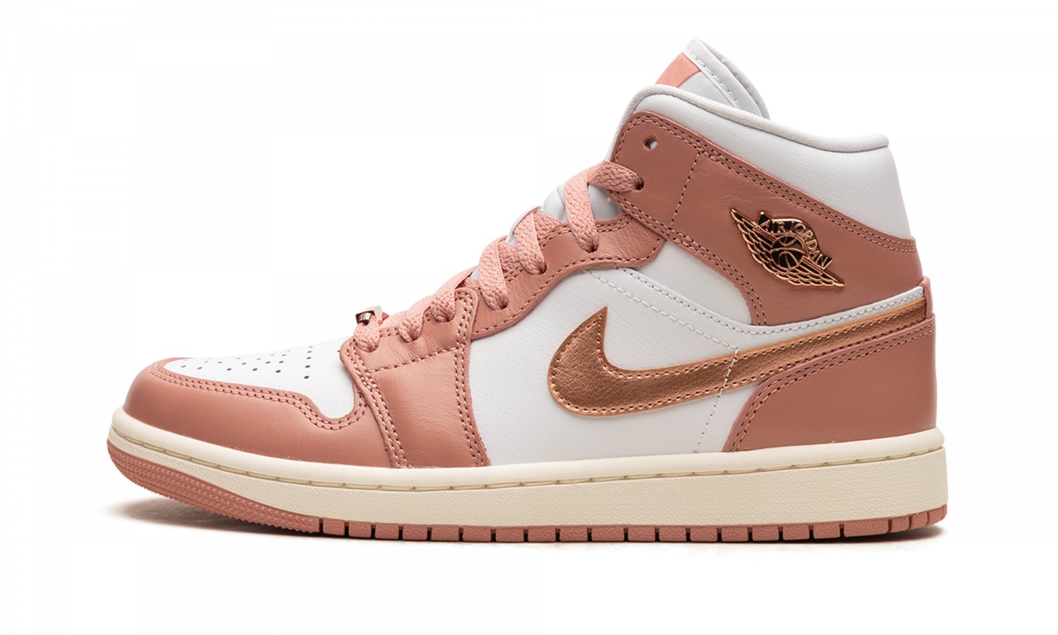 AIR JORDAN 1 MID WMNS "RED STARDUST"