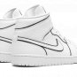 AIR JORDAN 1 MID WMNS "Iridescent Outline"