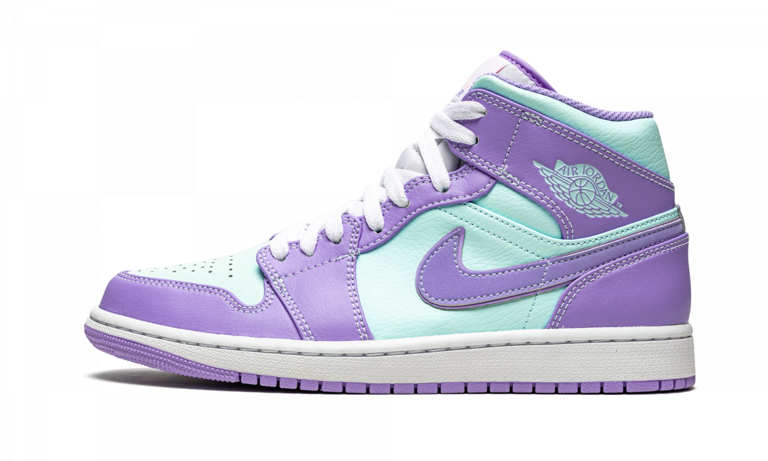 Air Jordan 1 Mid "Purple Pulse / Glacier Blue"