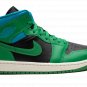 AIR JORDAN 1 MID WMNS "Lucky Green Aquatone"