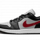 Air Jordan 1 Low WMNS "Black / Grey / Red"