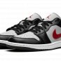 Air Jordan 1 Low WMNS "Black / Grey / Red"