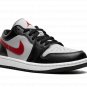 Air Jordan 1 Low WMNS "Black / Grey / Red"