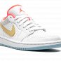 AIR JORDAN 1 LO SE WMNS "White / Sesame / Flash Crimson"