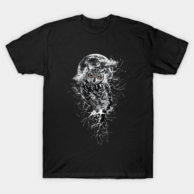 OWL BW T-Shirt