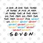 Seven.' T-Shirt