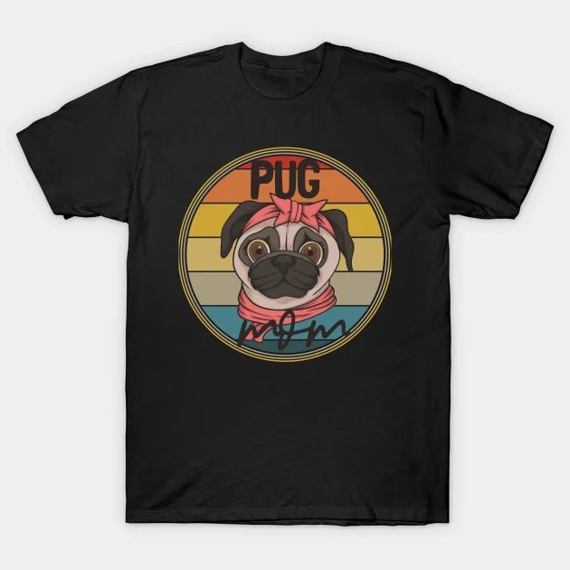 Pug mom T-Shirt